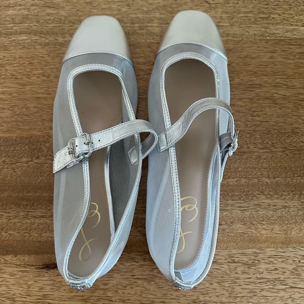 Sam Edelman mesh Maryjane flats